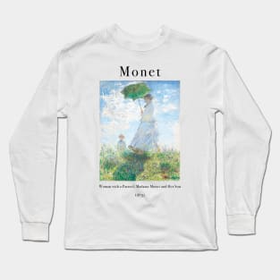Claude Monet Parasol Long Sleeve T-Shirt